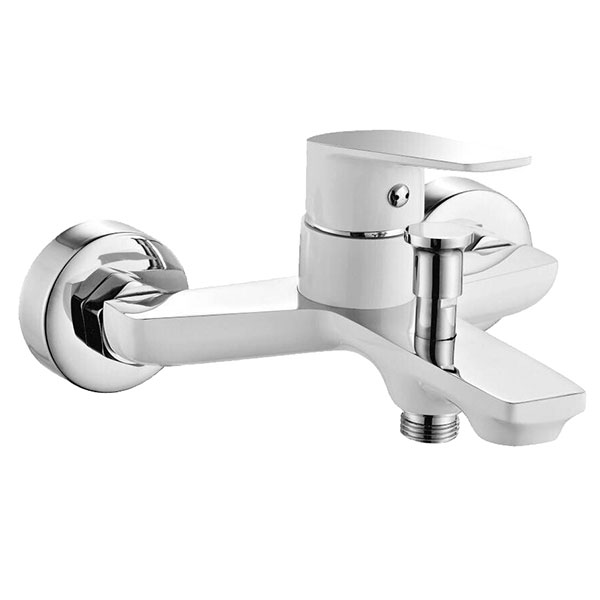 Faucet práis 3296CW-10 luamhán aonair uisce te/fuar meascthóir folctha balla-suite