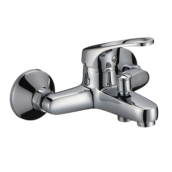 Faucet práis 4121C-10 luamhán aonair meascthóir folctha tub uisce te/fuar suite ar an mballa