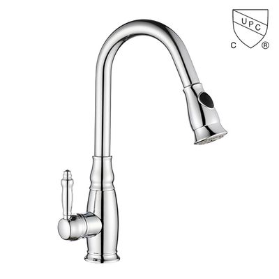 C0056-1 UPC, faucet práis deimhnithe CUPC 1-láimhseáil mount deic tarraing-amach tarraingthe amach / faucet cistine;