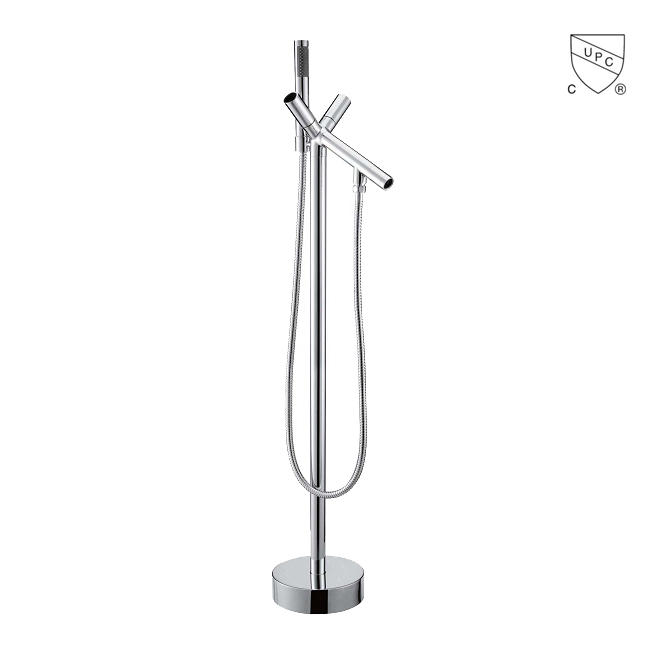 Y0122 UPC, faucet bathtub saorsheasaimh deimhnithe CUPC, faucet tub mount urláir;