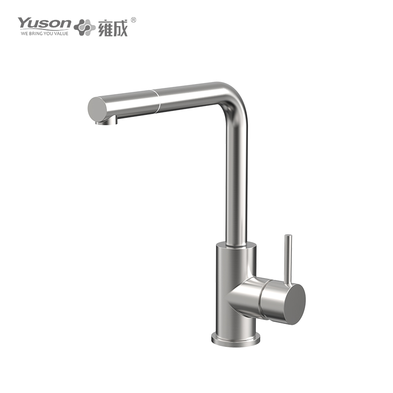 3161-53 Faucet SS 316L Faucet doirteal cistine suite ar dheic aon luamháin