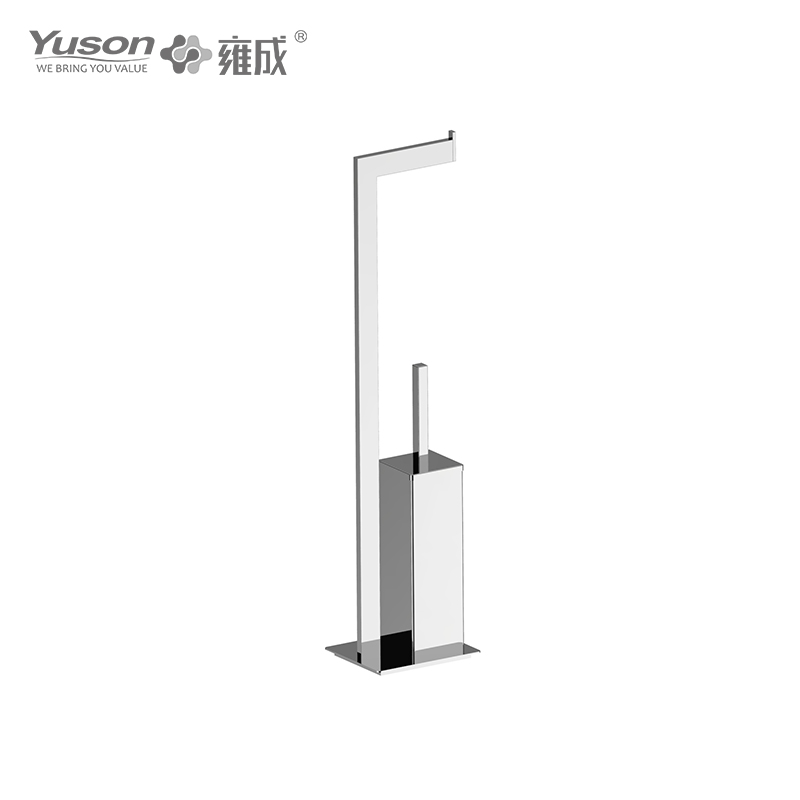 27190A Gabhálais Seomra Folctha Sléibhe, Scuab Leithris le cupán Frosted/Tempered Glass, Sinc/Prás/SUS Leithris Scuab, balla-suite (Sraith 27100)